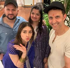 Raksha Bandhan 2023: ऋतिक रोशन ने उतारी बहन पश्मीना की आरती, रक्षाबंधन पर दिखी भाई-बहन की क्यूट बॉन्डिंग