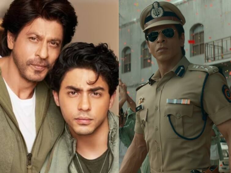 shah rukh khan dialogue about son aaryan khan in jawan trailer goes viral Jawan : புள்ளமேல  கை வெக்குறதுக்கு முன்னாடி அப்பன தொடு பாக்கலாம்...ஜவான் ட்ரெய்லரின் ஷாருக்கான் வசனம் வைரல்