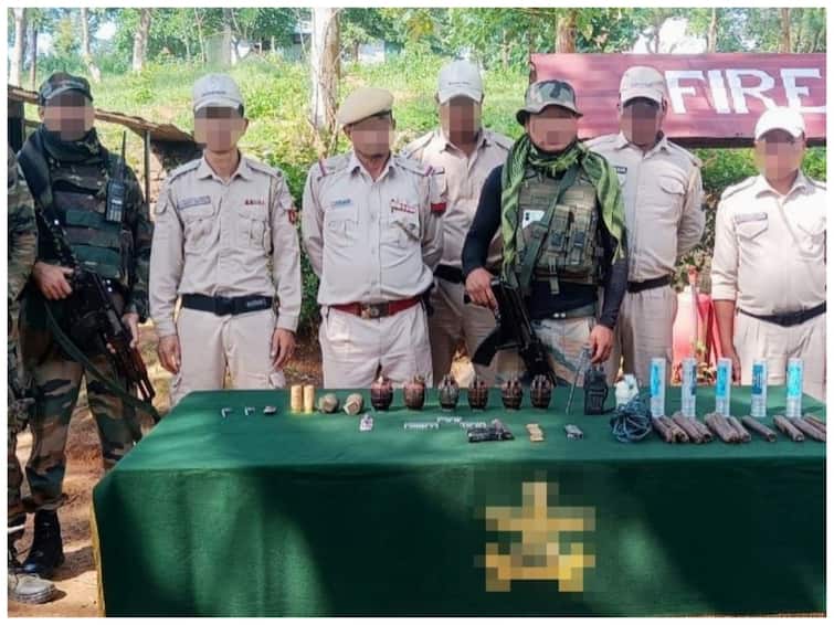 Manipur violence assam rifles Arms Ammunition War-Like Stores search operations Security Forces Recover More Arms, Ammunition, War-Like Stores In Crisis-Hit Manipur