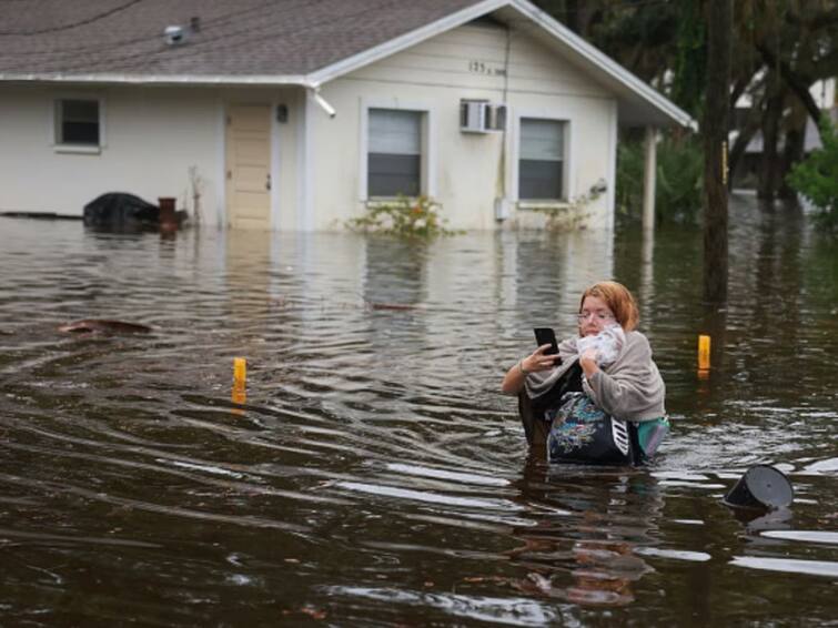 Deadly Storm Idalia Floods Parts of Florida, South Carolina in US Idalia Hurricane: అమెరికాను కుదిపేస్తున్న ఐడాలియా తుఫాన్, లక్షల ఇళ్లకు పవర్ కట్