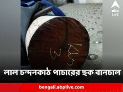 বহুমূল্যের লাল চন্দনকাঠ বিদেশে পাচারের চেষ্টা, কলকাতা বিমানবন্দর থেকে পাকড়াও ৩