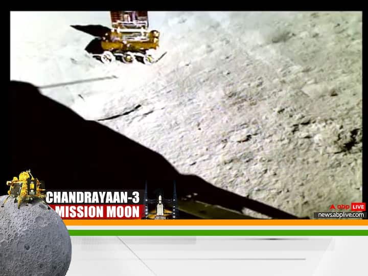Chandrayaan 3 Pragyan Rover Rotates Itself To Find A Safe Route On Moon Lander Imager Camera Video WATCH Chandrayaan-3’s Pragyan Rover Rotates Itself To Find A Safe Route On Moon. WATCH