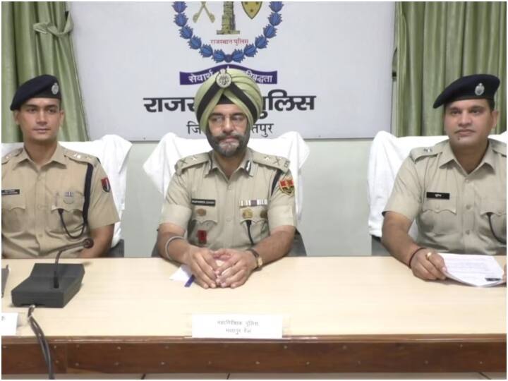 bharatpur police arrested two miscreants during an encounter in a loot case ann Bharatpur: ज्वैलर्स को गोली मारकर की थी लूटपाट, एनकाउंटर में गिरफ्तार किए गए मथुरा के दो बदमाश