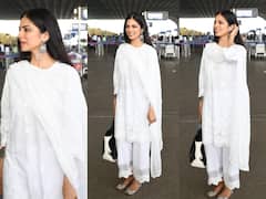 Malavika Mohanan : வெள்ளை நிற சுடிதாரில் தேவதை போல் வந்திறங்கிய நடிகை மாளவிகா மோகனன்!