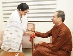 Raksha Bandhan: મમતા બેનર્જીએ ઉદ્ધવ ઠાકરે અને અમિતાભ બચ્ચનને બાંધી રાખડી, જુઓ તસવીરો