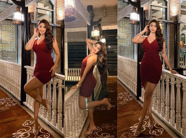 એક્ટ્રેસ ઈશાન્યા મહેશ્વરી ઈન્સ્ટાગ્રામ પર તેના બોલ્ડ અને હોટ અંદાજ માટે જાણીતી છે.