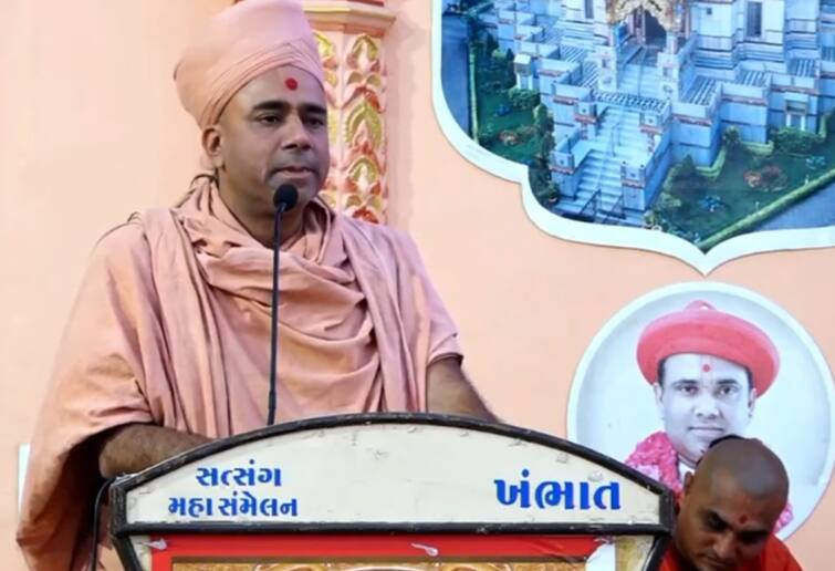 Nautam Swami gave a reply on the controversy over Hanuman Dada statue in Salangpur Gandhinagar:  સાળંગપુરમાં હનુમાન દાદાની પ્રતિમાનો વિવાદ વર્ક્યો, નૌતમ સ્વામીએ કહ્યુ- હનુમાનજીએ સેવા કર્યાનો ઈતિહાસ છે