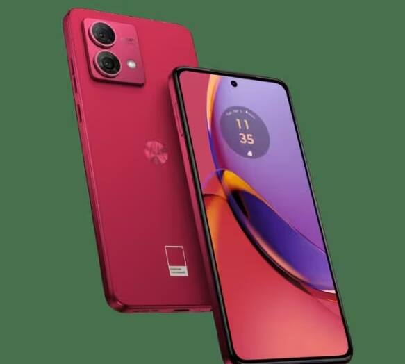 તમે Moto G84 5G ત્રણ કલરમાં ખરીદી શકશો, જેમાંથી પ્રથમ મેજન્ટા, બીજો બ્લૂ અને ત્રીજો મિડનાઇટ બ્લૂ છે. ડોલ્બી એટમોસ સપોર્ટ સાથે ફોનમાં ડ્યુઅલ સ્ટીરિયો સ્પીકર્સ ઉપલબ્ધ હશે.
