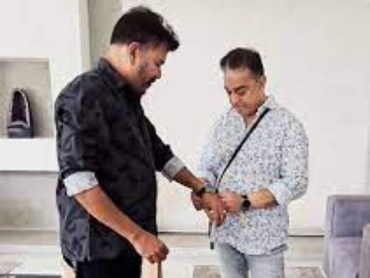 இந்தியன் 2 இயக்குநர் ஷங்கருக்கு, கமல் 8 லட்சம் மதிப்புள்ள கை கடிகாரத்தை வழங்கினார்