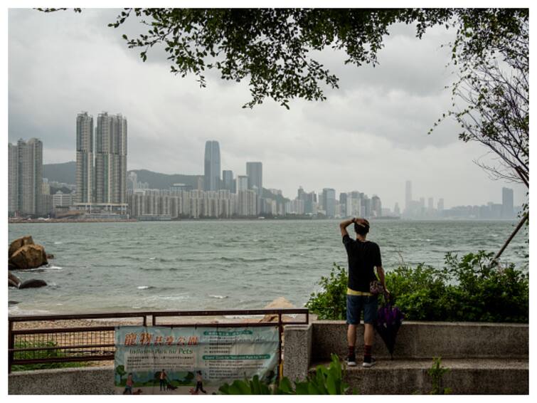 Hong Kong Raises Second-Highest Level Typhoon Alert As Saola Inches Closer To Mainland China Hong Kong Raises Highest Level Typhoon Alert As Saola Inches Closer To Mainland China