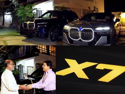 kalanithi maaran gifts rajinikanth a new bmw x7 worth rs 1.24 crore Rajinikanth : ஜெயிலர் பிரம்மாண்ட வெற்றி கொண்டாட்டம்...  ரஜினிக்கு ரூ.1.24 கோடி மதிப்புள்ள சொகுசு கார் பரிசு