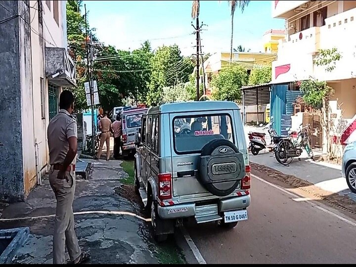 மன்னார்குடியில் அதிமுக ஊராட்சி ஒன்றிய பெருந்தலைவர் வீட்டில் சிபிசிஐடி போலீசார் விசாரணை