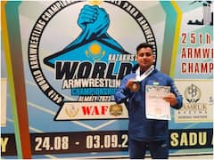 श्रीमंत झा ने पैरा आर्म रेसलिंग चैम्पियनशिप में जीता ब्रॉन्ज मेडल, ISRO वैज्ञानिकों को समर्पित की जीत