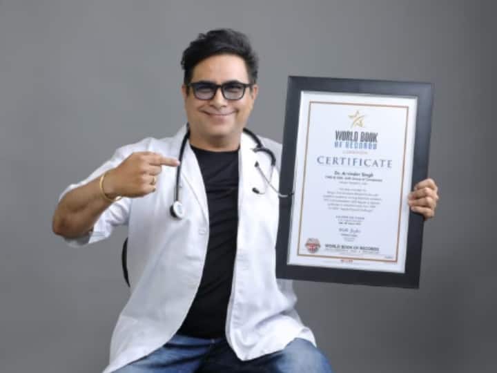 Rajasthan udaipur Disabled Dr Arvinder Singh of Udaipur beats Titanic hero in American Crunchbase ranking ann Rajasthan: उदयपुर के दिव्यांग डॉ.अरविंदर सिंह ने अमेरिकन क्रंचबेस रैंकिंग में Titanic के हीरो को भी पछाड़ा, आई इकनी रैंक