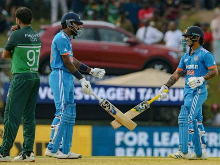 Asia Cup 2023 India give target 267 runs against Pakistan Match 3 Innings highlights Pallekele International Cricket Stadium IND vs PAK: हार्दिक-ईशान की पारी के दम पर भारत ने दिया 267 रनों का लक्ष्य, पाकिस्तानी गेंदबाजों का कहर