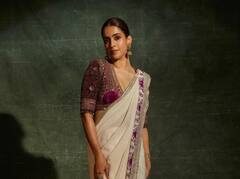 Sanya Malhotra : સાન્યા મલ્હોત્રાના સાડીમાં જોવા મળ્યો ગ્લેમરસ અંદાજ, જુઓ તસવીરો