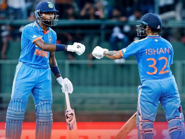 IND vs PAK Asia Cup 2023 Ishan kishan hardik pandya 132 run partnership for 5th wicket Ishan - Hardik: பாடம் எடுத்த பார்ட்னர்ஷிப்..! பாகிஸ்தானுக்கு தண்ணி காட்டிய இஷான் - ஹர்திக்..!