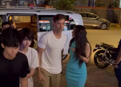 Hrithik Roshan And Saba Azad Head For Dinner With Actor's Sons Hrehaan And Hridaan; Pics Inside