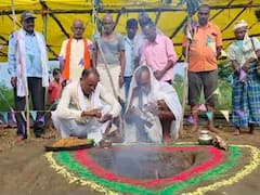 सोनभद्र में मानसून की बेरुखी से सूखे के हालात, बारिश के लिए इंद्रदेव को मनाने में जुटे किसान