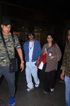 Shahrukh Khan Photo: દુબઈથી પરત ફર્યો શાહરુખ ખાન, એરપોર્ટ પર જોવા મળ્યો ‘જવાન’નો જલવો