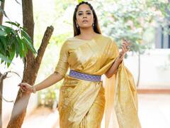 చీరకట్టులో అందాల అనసూయ - ఎలా ఉందో చూశారా?