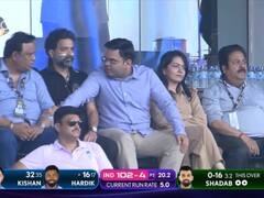 Photos: पाकिस्तान के खिलाफ नहीं चला रोहित और कोहली का बल्ला, महामुकाबला देखने पहुंचे जय शाह; तस्वीरों में देखें मैच का रोमांच