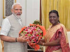 PM Modi President Murmu Meet: PM ਮੋਦੀ ਨੇ ਰਾਸ਼ਟਰਪਤੀ ਦ੍ਰੋਪਦੀ ਮੁਰਮੂ ਨਾਲ ਕੀਤੀ ਮੁਲਾਕਾਤ, ਚੰਦਰਯਾਨ-3 ਮਿਸ਼ਨ ਦੀ ਸਫਲਤਾ 'ਤੇ ਦਿੱਤੀ ਵਧਾਈ
