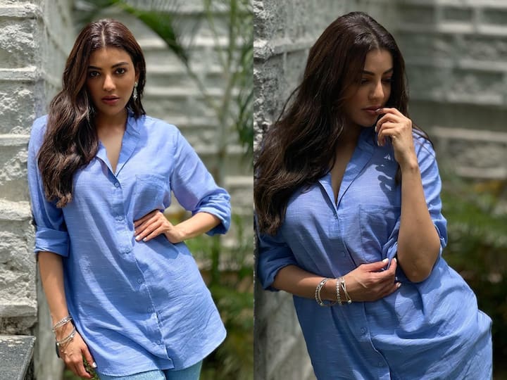 Kajal Aggarwal Photos : நடிகை காஜல் அகர்வாலின் புதிய புகைப்படங்களை இங்கே பார்க்கலாம்.