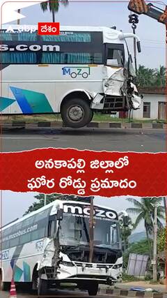 అనకాపల్లి జిల్లాలో రోడ్డు ప్రమాదం, ఒకరు మృతి