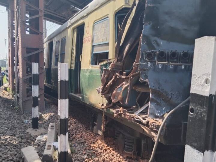 G20 Summit in India Local train derailed near Pragati Maidan in Delhi, created commotion, no casualty reported G20 Summit in India: दिल्ली में प्रगति मैदान के पास पटरी से डिरेल हुई ट्रेन, मचा हड़कंप