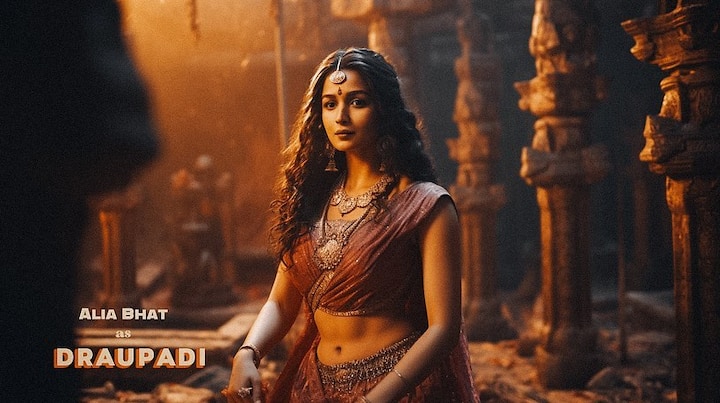 Alia Bhatt, who was recently in news for walking out of Nitesh Tiwari's 'Ramayana', as Draupadi.