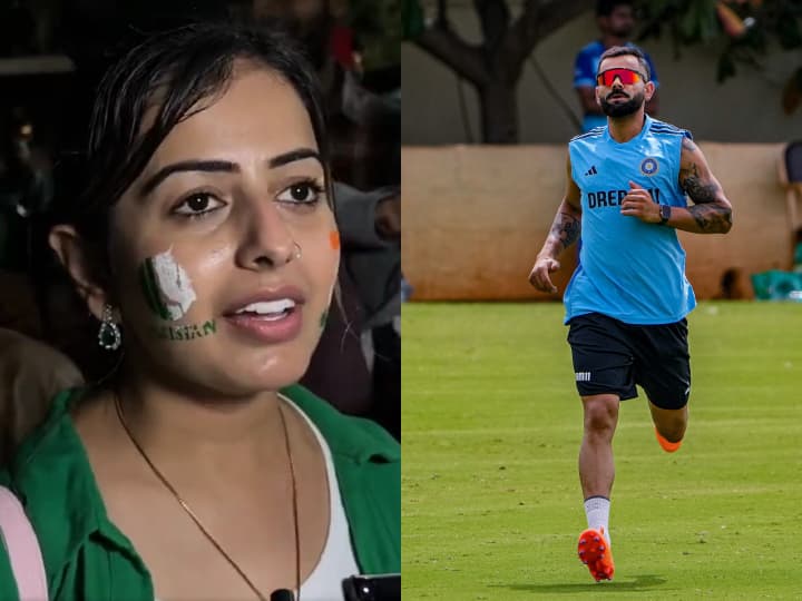 Why Virat Kohli's female Pakistani fan's heart broke after IND vs PAK Asia Cup 2023 Watch video Watch: किंग कोहली की खूबसूरत महिला पाकिस्तानी फैन का क्यों टूटा दिल? वीडियो में मिलेगा पूरा जवाब