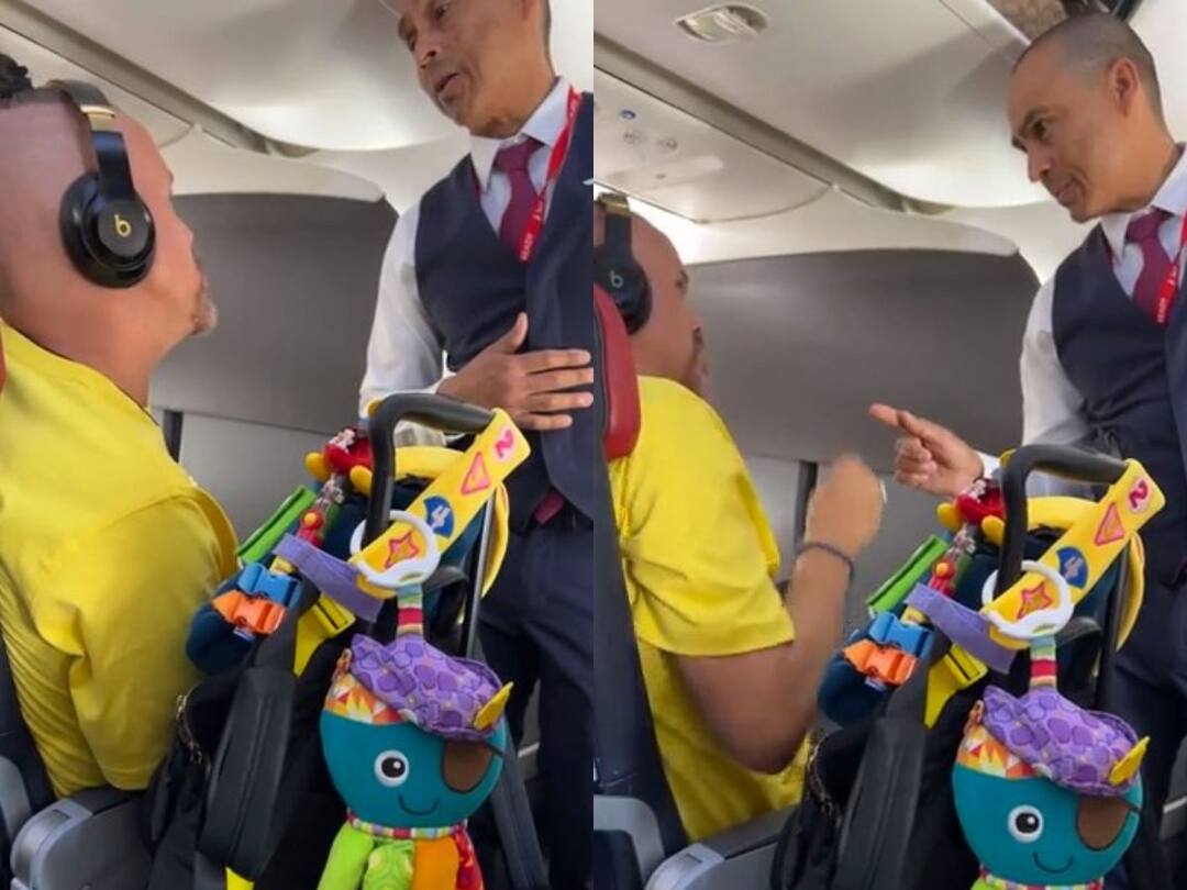 Man Thrown Out Of Flight For Arguing With Cabin Crew Member In American Airlines American Airlines: విమాన సిబ్బందితో ప్రయాణికుడి వాగ్వాదం, దించేసి వెళ్లిపోయిన క్యాబిన్ క్రూ