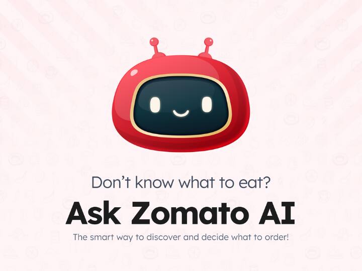 Food Delivery App Zomato unveils Zomato AI Your personalized food assistant Zomato ऐप में भी आया AI सपोर्ट, अब चैटबॉट बताएगा कि आपको कब, कैसे और क्या खाना चाहिए 