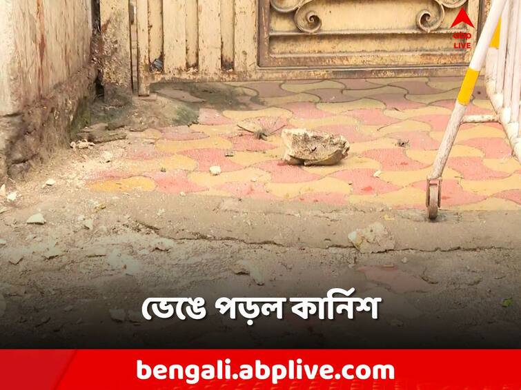 Kolkata, A pedestrian was injured when the cornice of an old house broke on Park Street Kolkata: সাতসকালে দুর্ঘটনা! পার্ক স্ট্রিটে পুরনো বাড়ির কার্নিস ভেঙে জখম ১