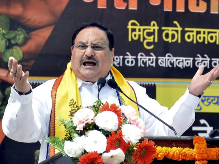 Madhya Pradesh Elections 2023 Assembly polls BJP Chief Nadda Inaugurates Party's 'Jan Ashirwad Yatra' in Satna 'Your Mohabbat Ki Dukan Is Spreading Hate': Nadda's Jibe At Oppn Over 'Santan Dharma' Row In MP