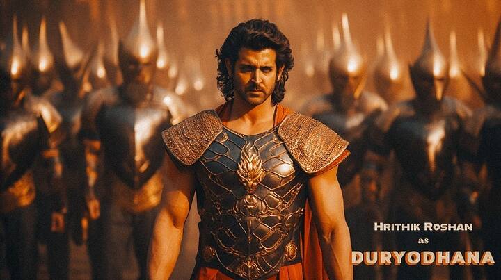 Hrithik Roshan as Duryodhana, the eldest of the Kauravas and the primary antagonist.