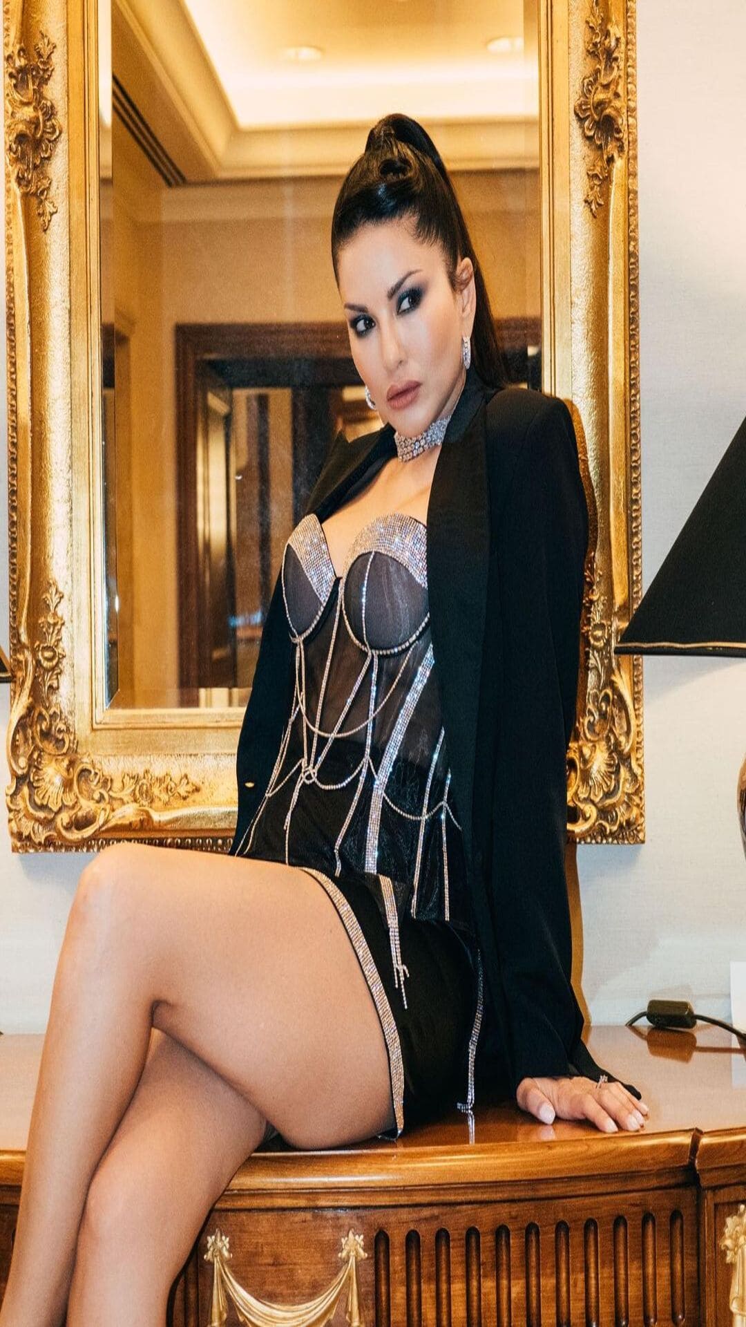 The actress loves treating fans to her gorgeous looks.