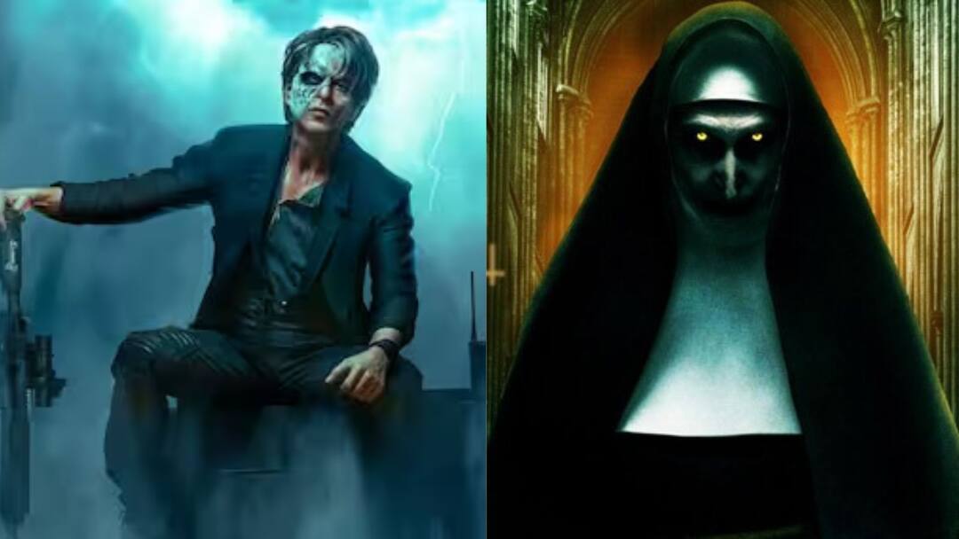 The Nun II STRUGGLES to get screens as theatres prefer to allot almost all shows to Shah Rukh Khan’s Jawan Jawan: 'জওয়ান'-এর জন্য় বরাদ্দ সব শো! কত স্ক্রিন পেল 'নান ২'?