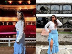 Hemangi Kavi: हेमांगी कवीनं शेअर केले मुंबईच्या 'रॉयल ऑपेरा हाऊस'मधील खास फोटो; म्हणाली, 'सगळा रॉयल कारभार...'