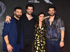 Gadar 2 की सक्सेस पार्टी में दिखी देओल फैमिली का शानदार बॉन्डिंग, सनी देओल ने बेटों और नई नवेली बहू के साथ यूं दिए पोज