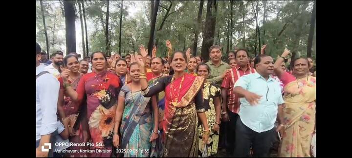 या परिसरातील 21 गावातील जमीन रस्त्यांसाठी घेतली जाणार आहे. 180 मीटर रुंदीचा रस्ता आणि 8 पदरी रेल्वे लाईन केली जाणार आहे. वाणगाव जवळ बंदरासाठी कामगारांची कॉलनी उभारली जाणार आहे. या बंदराला 42 हजार एकर जमीन संपादित केली जाणार असून विस्थापित व्हावे लागणार आहे. विस्थापित करणार नाही हा सरकारचा दावा फसवा आहे.