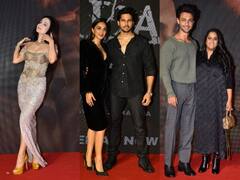 Gadar 2 Success Party: ससुर की फिल्म की सक्सेस पार्टी में दिखा बहू Drisha का ग्लैमरस लुक, पति और देवर की बाहों में बाहें डालकर यूं दिए पोज