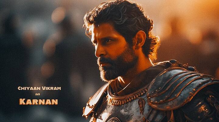 Chayaan Vikram, who wowed with his role of a king in Mani Ratnam's 'PS-I and II' as Karnan.