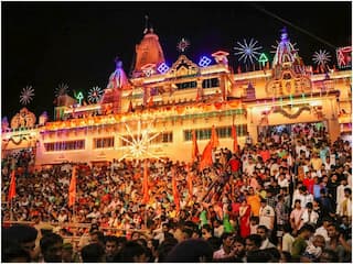 Krishna Janmashtami 2023 All preparations completed for organizing in City Mathura | Janmashtami 2023: श्रीकृष्ण जन्माष्टमी के लिए सज गई कान्हा की नगरी, मथुरा में सुरक्षा के पुख्ता ...