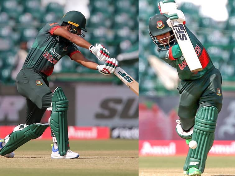 BAN vs AFG, Asia Cup 2023: Najmul Hossasin Shanto and Mehidy Hasan Miraz Rebuild Bangladesh Innings After Early Strike BAN vs AFG, Asia Cup 2023: భారీ స్కోరుపై కన్నేసిన బంగ్లాదేశ్ - మిరాజ్, శాంటోల హాఫ్ సెంచరీలు