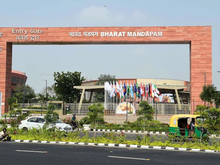 The newly unveiled ITPO Convention Centre stands as India's largest MICE (Meetings, Incentives, Conferences, and Exhibitions) facility. A notable feature of the convention centre is its embodiment of India's essence, from the ground floor to the top. (Image Source: PTI)
