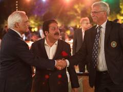 In Pics: पाकिस्तान पहुंचे रोजर बिन्नी और राजीव शुक्ला, PCB अधिकारियों ने गर्मजोशी से किया स्वागत, सामने आईं कई खास तस्वीरें