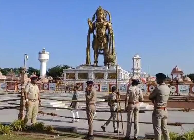 The security of Swaminarayan temples including Ahmedabad, Bhavnagar has been increased Salangpur : વિવાદ વકરતા સાળંગપુર કષ્ટભંજન મંદિર અને સ્વામિનારાયણ મંદિરોની વધારાઈ સુરક્ષા