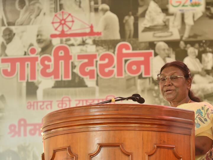 At the event, the president said Mahatma Gandhi is an invaluable gift for the world community and his values and ideals gave a new direction to the world.  